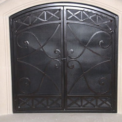 Rombos Firescreen Inset - Fireplace Screens