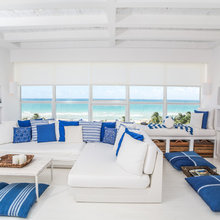 Greek Inspired Condo Beach Style Bedroom Miami By