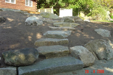 Log Cabin Front Yard