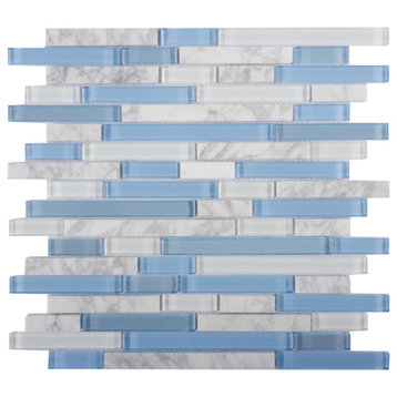 Linear Carrara Blue 11.75 x 12
