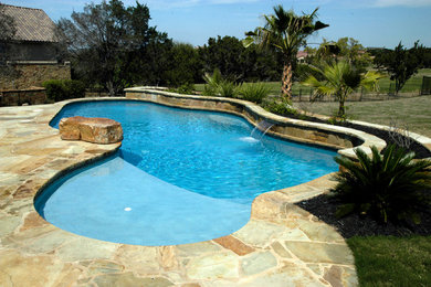 Example of a pool design in Austin