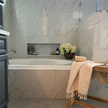 Bathroom remodel - Walnut