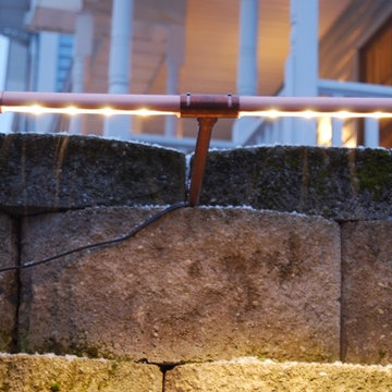 Tara Copper Landscape LED Fixture