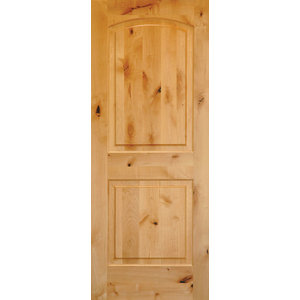 2 Panel Square Solid Core Knot Alder Prehung Interior Door