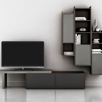 Modern Wall Unit Lyrics 08 by Up Huppe - $4,887.00