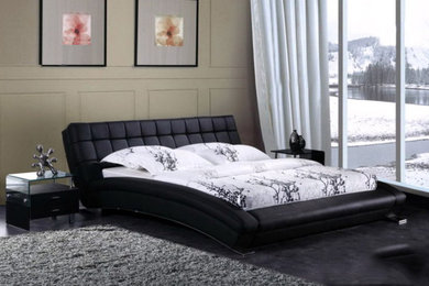 Sorento Modern Leather Bed Frame