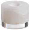 Thirza 4" Diameter Alabaster Tealight Candle Holder, Large