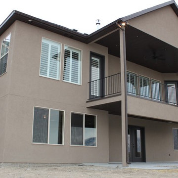 Jordan Heights - South Jordan, Utah - Becky Variant with Suspended Slab Garages