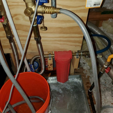 Tankless Hot water Heater Flushed Clean