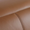 Frederico 5-Piece Genuine Italian Leather Reclining Sectional, Camel