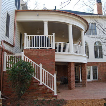 Curved Back Porch