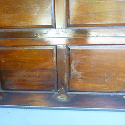 Door Before and After Restoration - Home Improvement