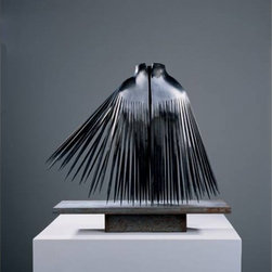 "Bristle," Steel, 16"x7"x20" by Jerry Ehrlich - Products