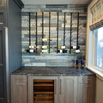 Stunning Kitchen with rustic beach accents in York ME