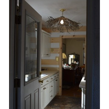Knotty PIne Kitchen