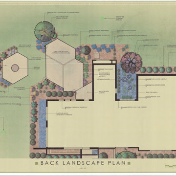Mid-Century Tannenbaum Split-Level Patio + Landscape