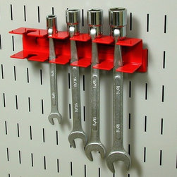 Wall Control slotted tool holder accessory makes storing socket wrenches and oth - Garage And Tool Storage