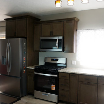 New home finished with BaileyTown Select Cabinets throughout
