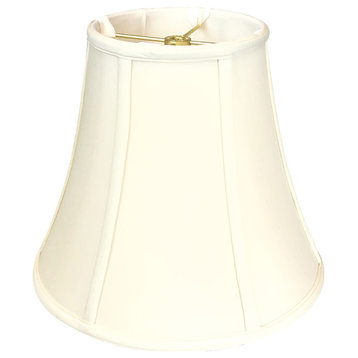 Royal Designs True Bell Basic Lamp Shade, V Notch Fitter, Eggshell, 9x18x13.625