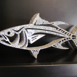Natural Stone Sculpted Tuna - Home Decor