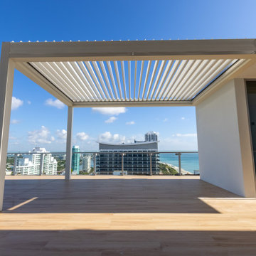 Miami Beach Penthouse Pergola
