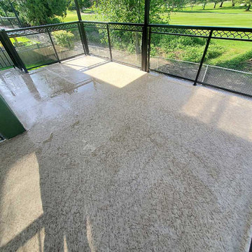 Pressure Washing Balcony Open-house Cleaning House Surrey BC Canada