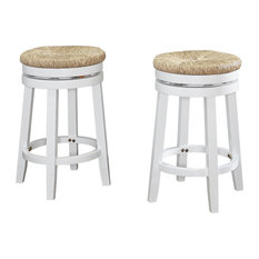Powell Furniture - Morgan Counter Stool White - Bar Stools and Counter Stools