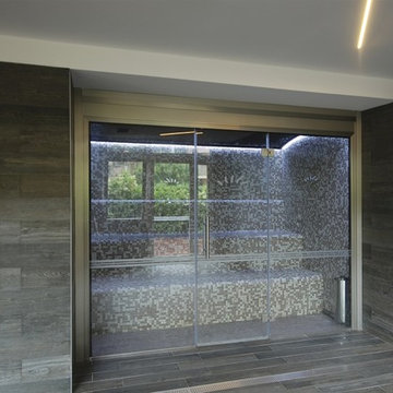 Baño de Vapor Cabina prafabricada de gresite by INBECA