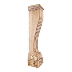 Rubberwood Fireplace Mantels Acanthus Corbels Traditional