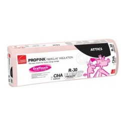 Owens Corning EcoTouch R30 Unfaced 9 in x 15 in x 25 ft Continuous Roll Insulat - Home Decor