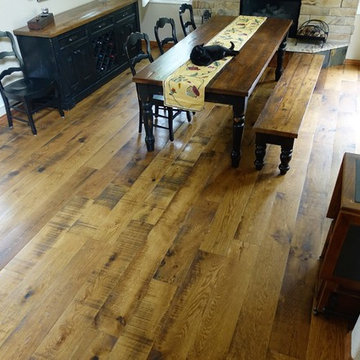Wide Plank Rustic White Oak