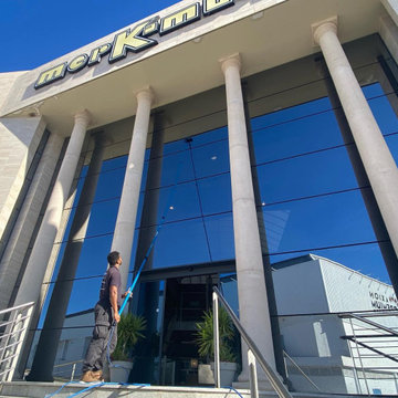 Limpieza de escaparates