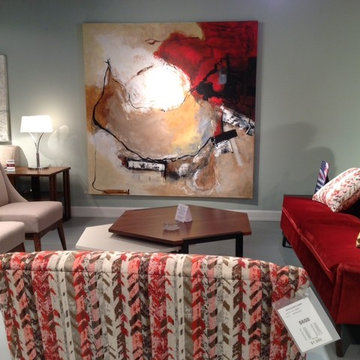 Showroom Art Displayed At the 2015 October Highpoint Market