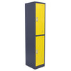 2-Door Metal Storage Locker Cabinet with Key Lock Entry by Diamond Sofa