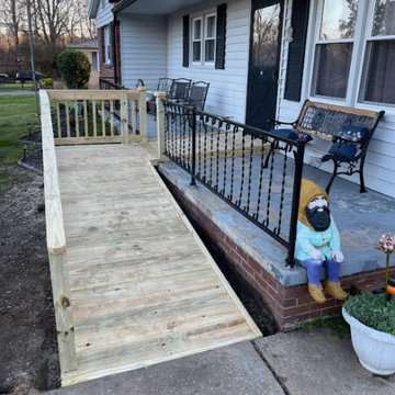 Custom Wheelchair Accessible Ramp | Decking