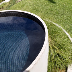 Circular landscape - Aboveground Swimming Pools