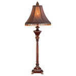 Ore International - 31"H Resemble Wood Buffet Lamp - 31″H RESEMBLE WOOD BUFFET LAMP.