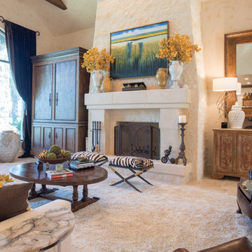 Lake LBJ - Horseshoe Bay, TX : Tuscan to "Modern Tuscan"