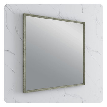 Fresca Formosa 32" Bathroom Mirror in Sage Gray