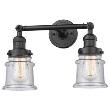 2-Light 16.5" Bath Vanity Light Oil Rubbed Bronze -  Bulbs Included