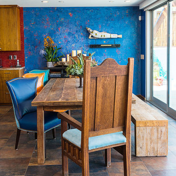 Houzz Tour: Color Explodes at This Foul-Mouth Surfer's Malibu Beach Hou