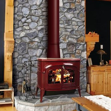 Encore wood burning stove