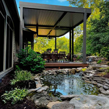 Azenco R-SHADE™: Solid Patio Comfort Meets the Beauty of Nature