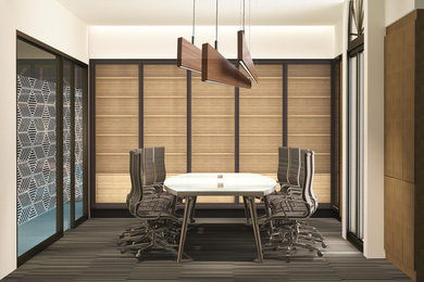 Inspiration for a modern home design remodel in Other