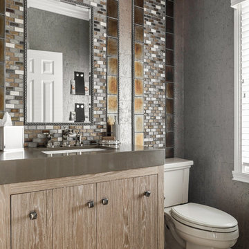 Indiana Golf Retreat Powder Room