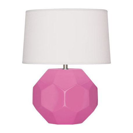 Franklin Accent Lamp, Schiaparelli Pink