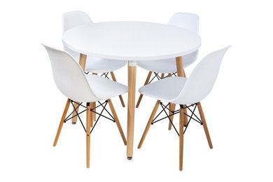 EAMES STYLE DINING TABLE SET