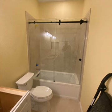 Residential Glass Stair Case