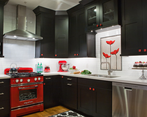  Red  Appliances  Houzz