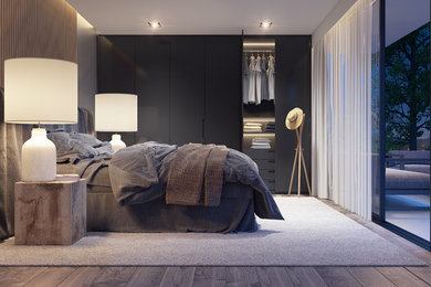 Apartment Bedroom 3D visualisation